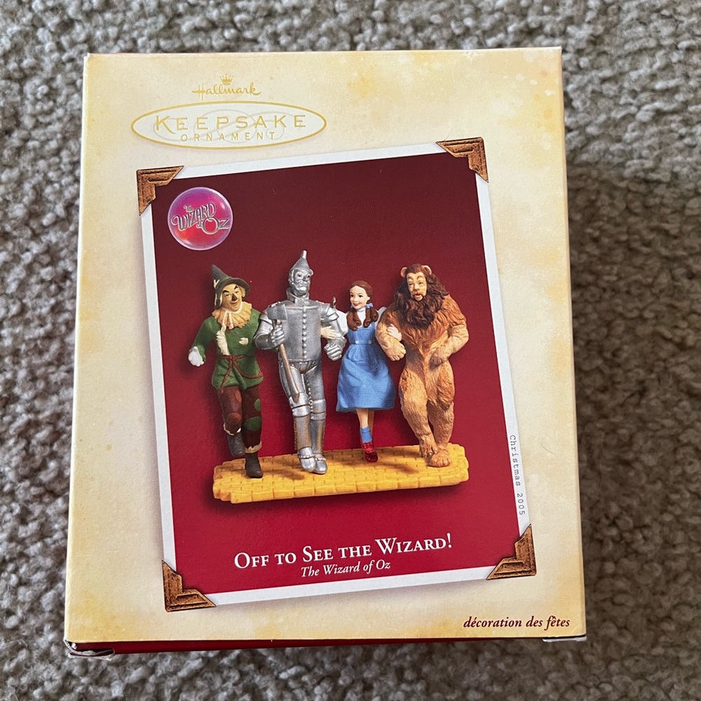Hallmark Keepsake Wizard of Oz Off to See the Wizard Ornament
